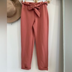 Derek Heart Tie Waist Pants